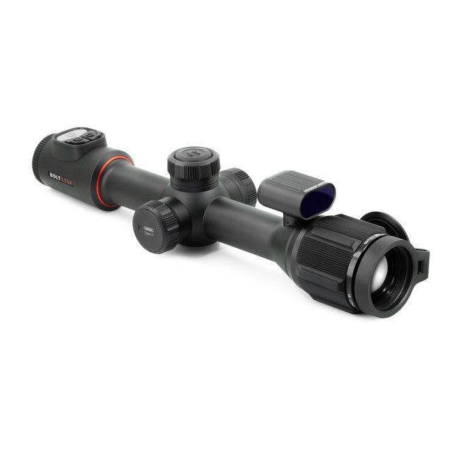 Nocpix Bolt L35R Thermal Rifle Scope with objective cap open view 6