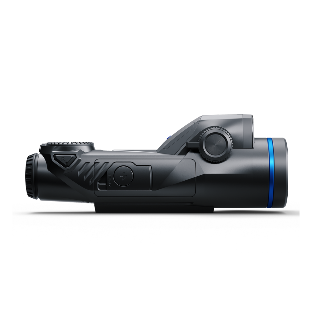 Pulsar Trail 3 XR50 LRF Thermal Rifle Scope thermal rifle scopeside profile view