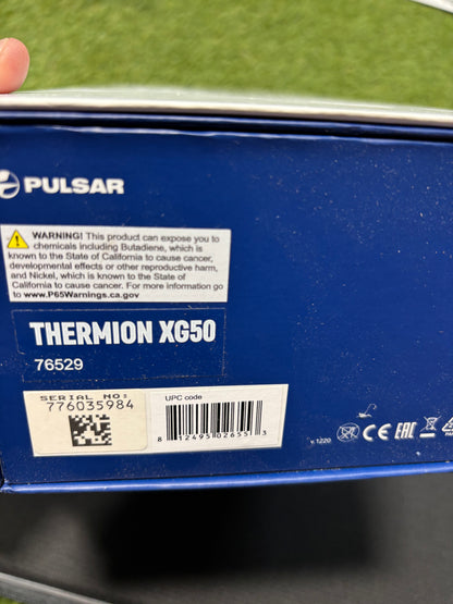 Used Pulsar Thermion 2 XG50 - 1 year of warranty