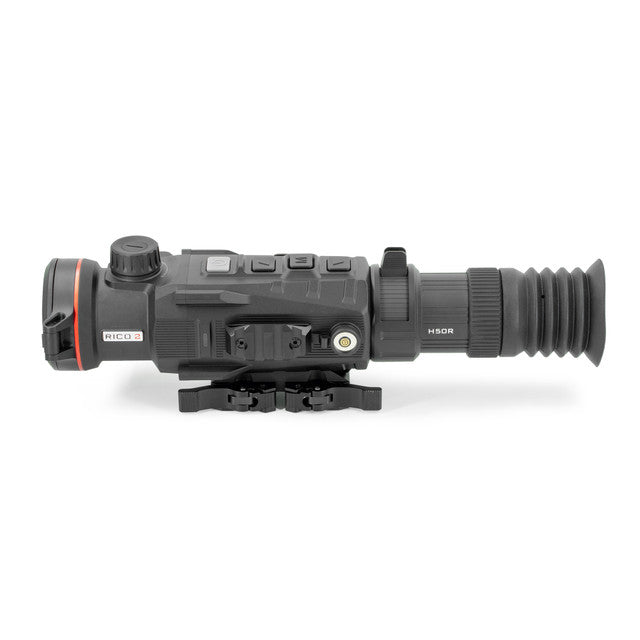 Nocpix Rico 2 H50R Thermal Rifle Scope thermal rifle scopeclose-up perspective