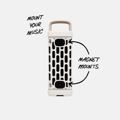 Turtlebox Ranger ivory rugged outdoor speaker alternate view 3