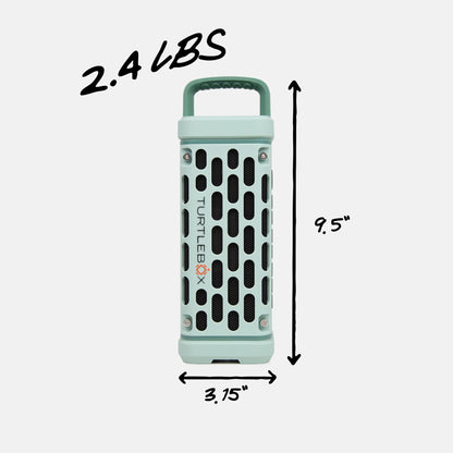 Turtlebox Ranger rugged outdoor speaker front controls view