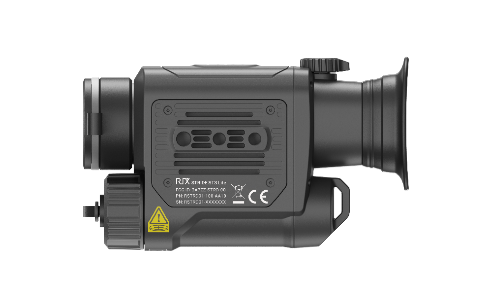 RIX Stride ST3 Lite Thermal Monocular thermal monocularbottom view showing mount