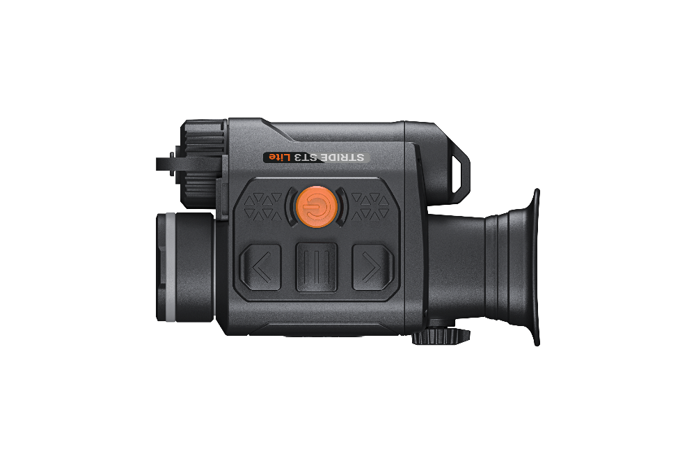 RIX Stride ST3 Lite Thermal Monocular thermal monoculartop-down view showing controls