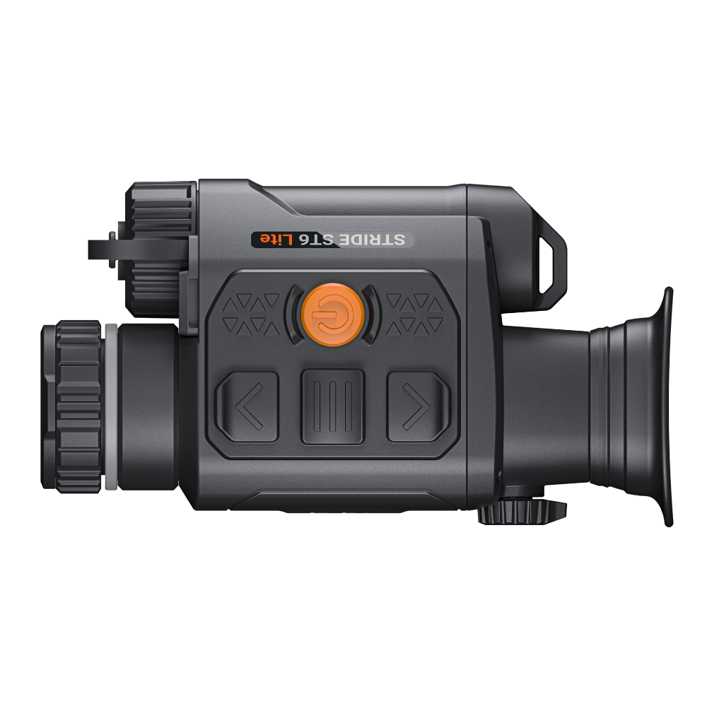 RIX Stride ST6 Lite Thermal Monocular thermal monoculartop-down view showing controls