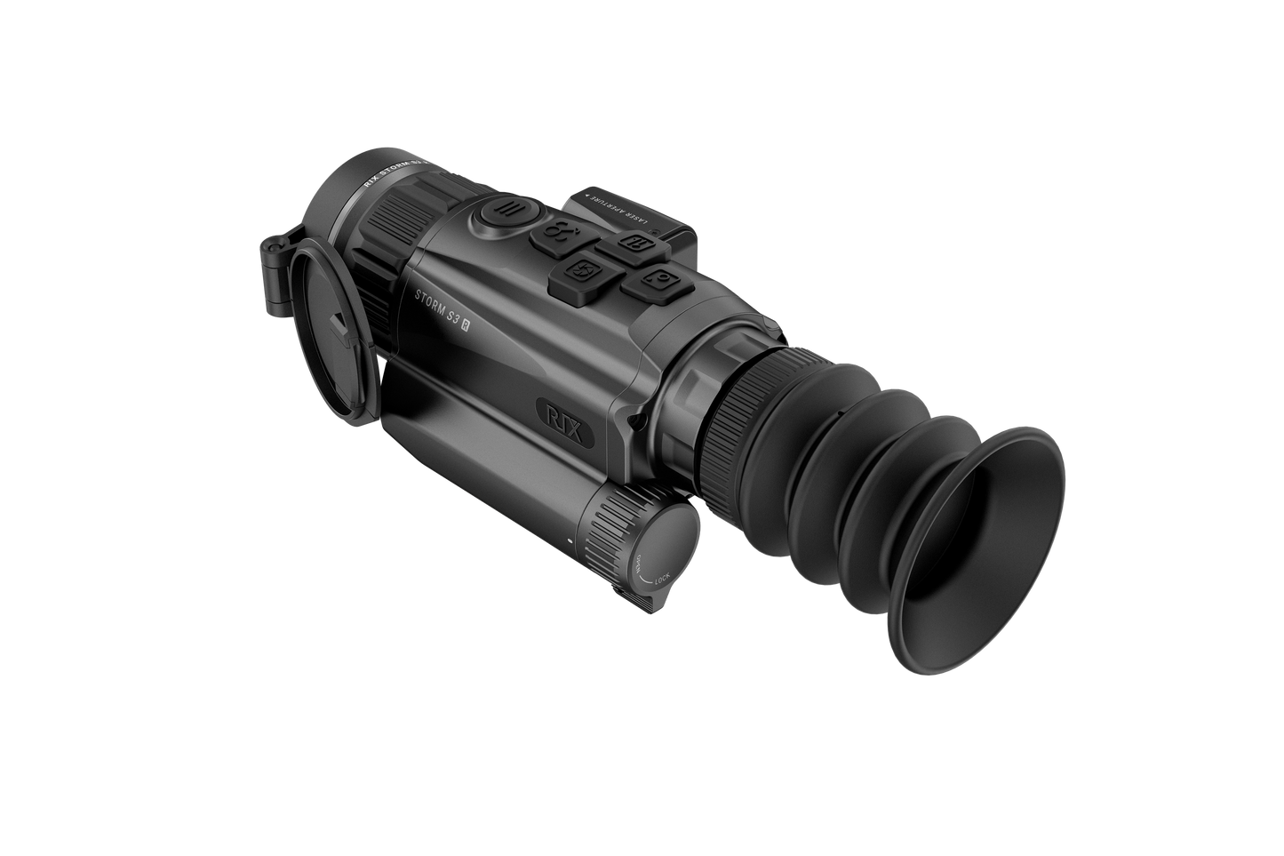 Rix Storm S3R LRF Thermal Rifle Scope thermal rifle scopehero product shot angle 4