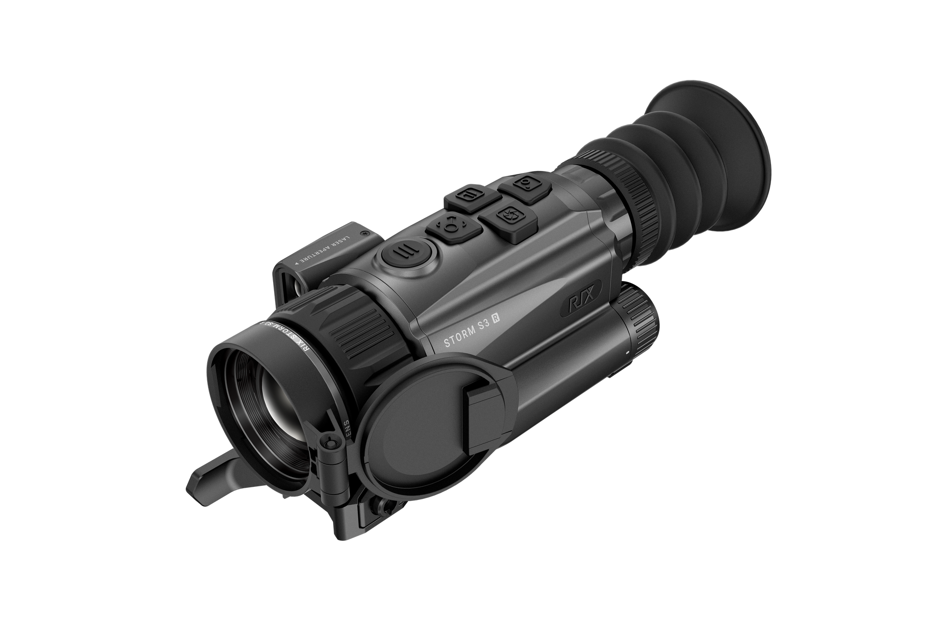 Rix Storm S3R LRF Thermal Rifle Scope thermal rifle scopehero product shot angle 5