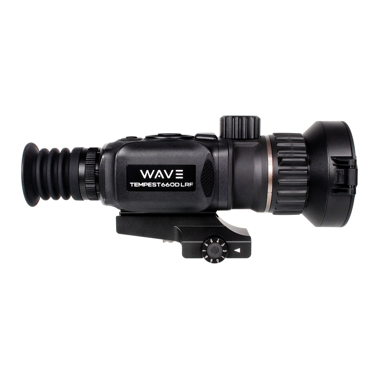 Tempest 660D LRF Dual-Lens Thermal Rifle Scope | 640 Sensor, 20mm/60mm, Laser Rangefinder