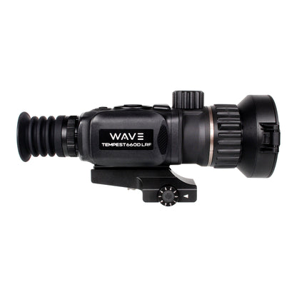 Tempest 660D LRF Dual-Lens Thermal Rifle Scope | 640 Sensor, 20mm/60mm, Laser Rangefinder