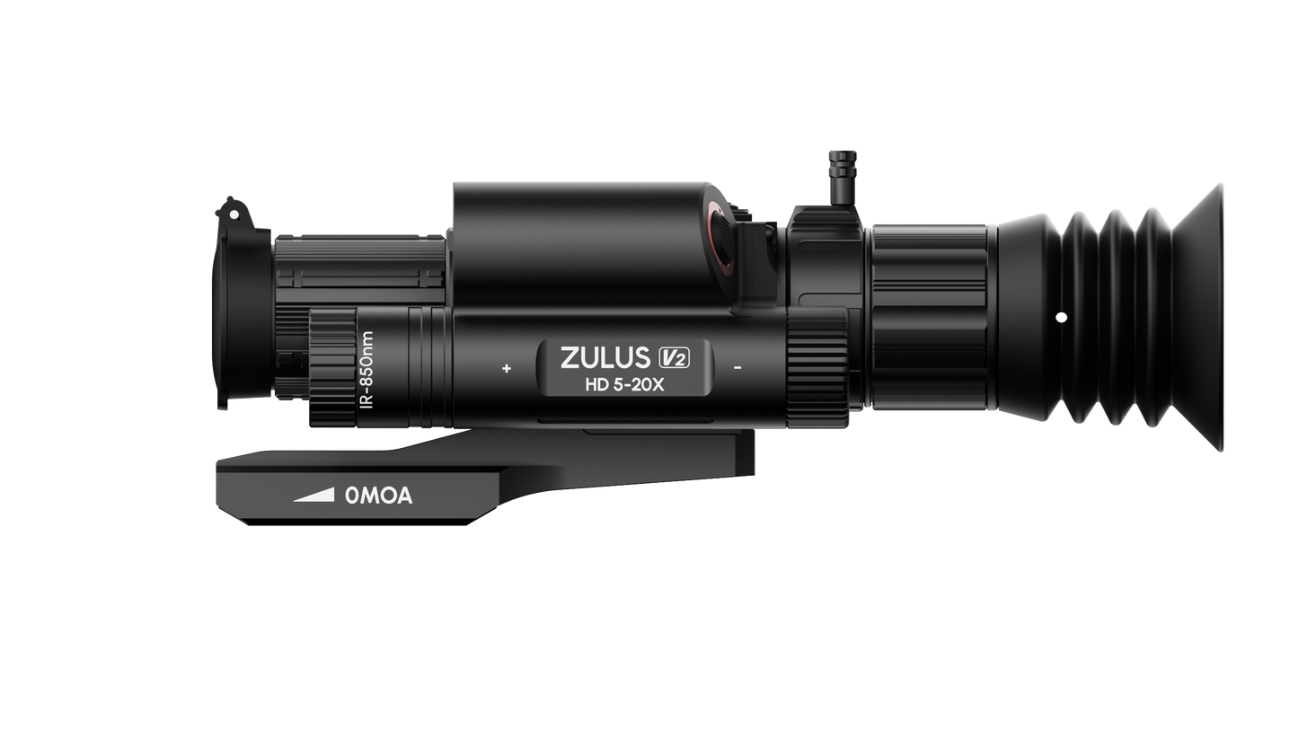 DNT Zulus ZHD520R-V2 Digital Night Vision Scope with Laser Rangefinder